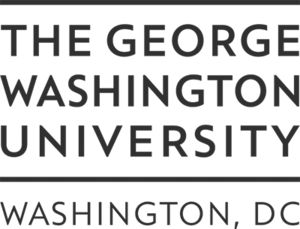 The George Washington University logo.